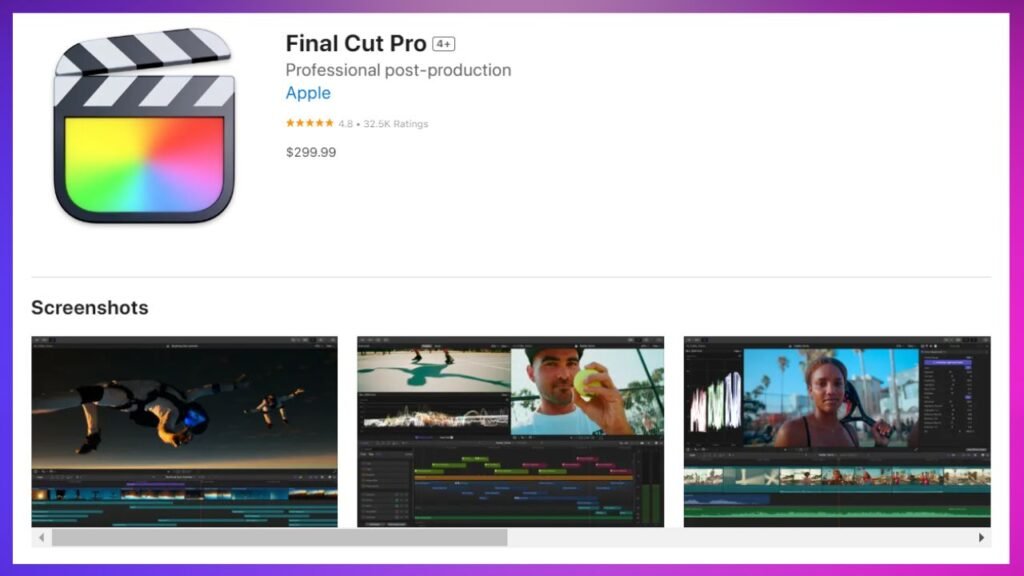 Final Cut Pro Final Cut Pro Pricing