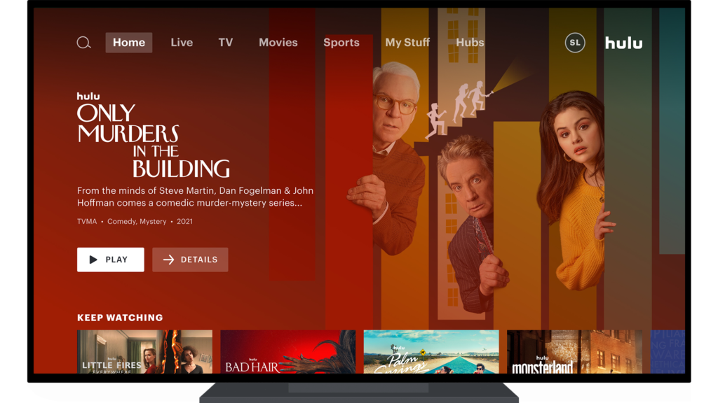 Hulu Hulu Homepage