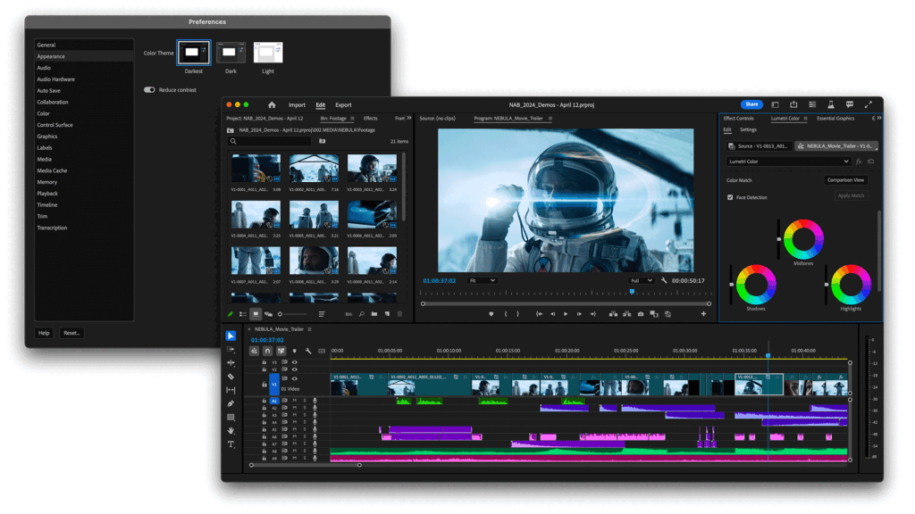 Premiere Pro Premiere Pro User Interface