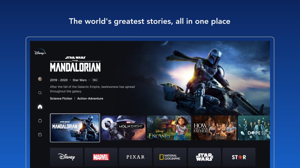 Disney+ Disney+ User Interface