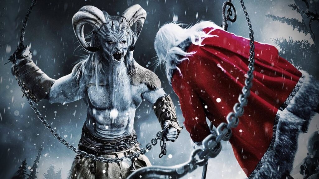 Santa in action in A Christmas Horror Story