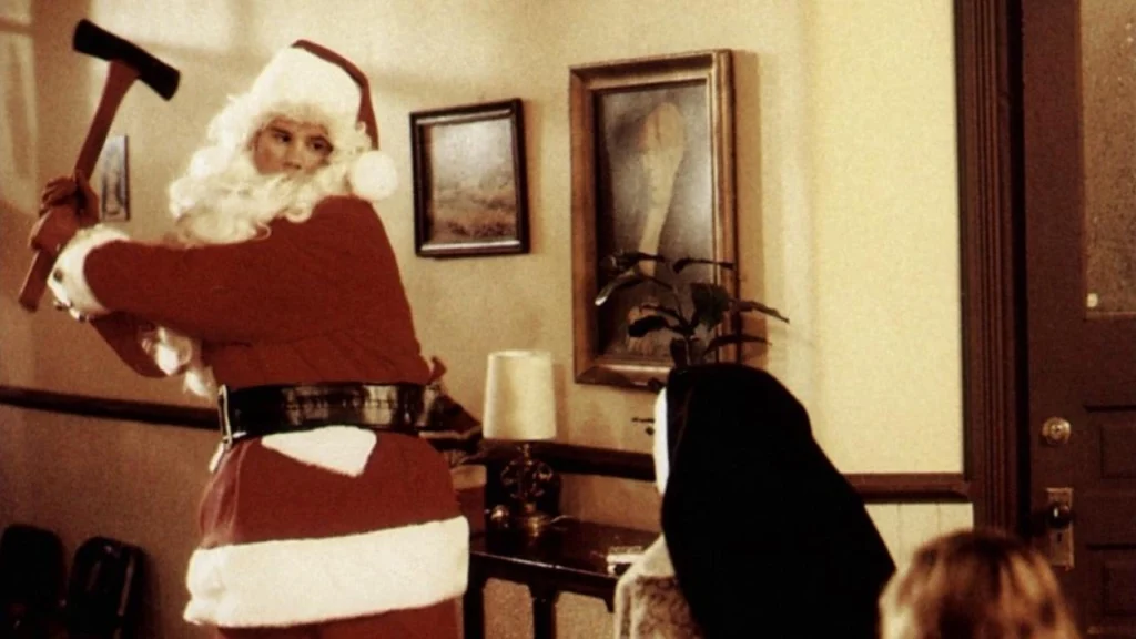 Evil santa in Silent Night, Deadly Night